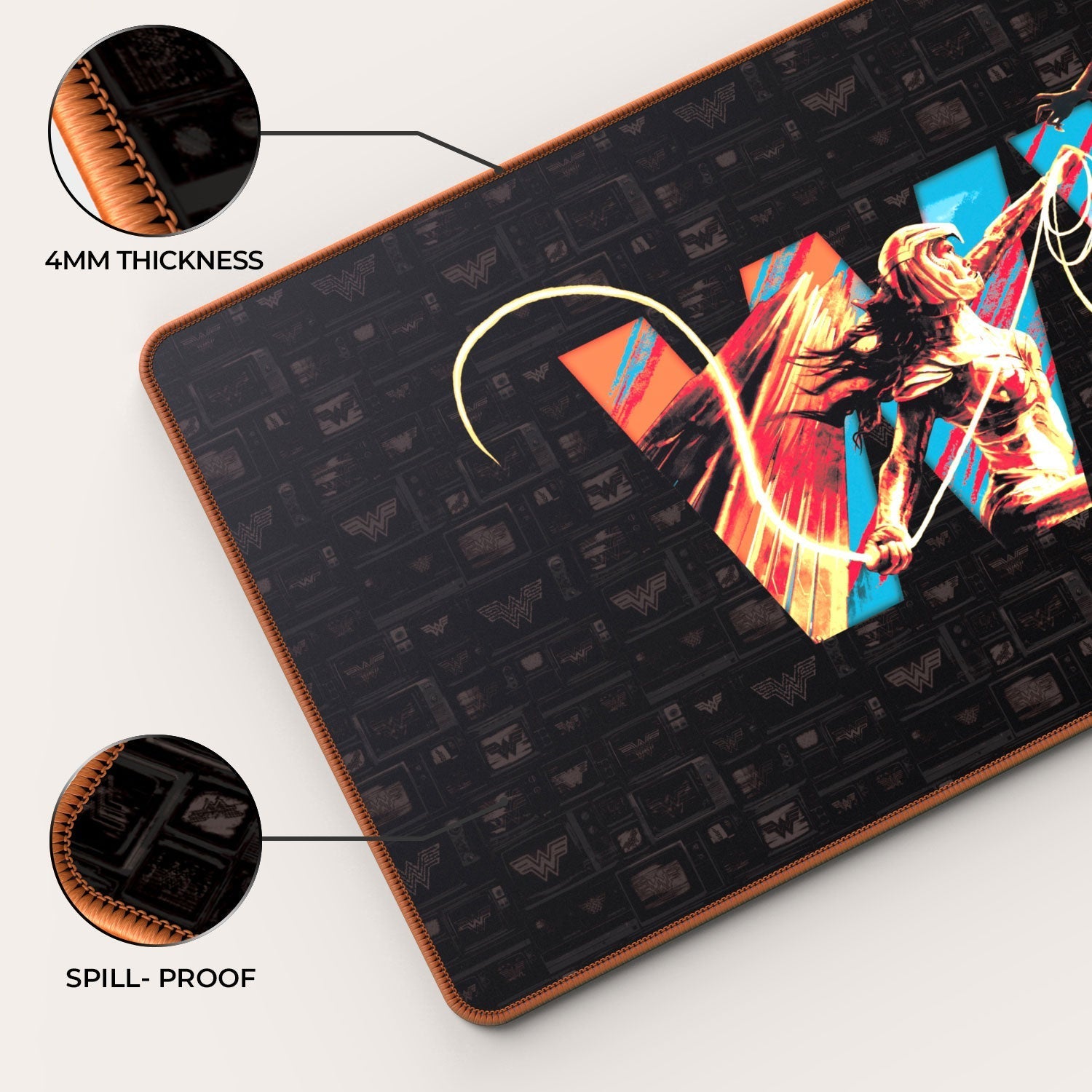 Wonder Woman Vs. Cheetah Gaming Mouse Pad - Velora