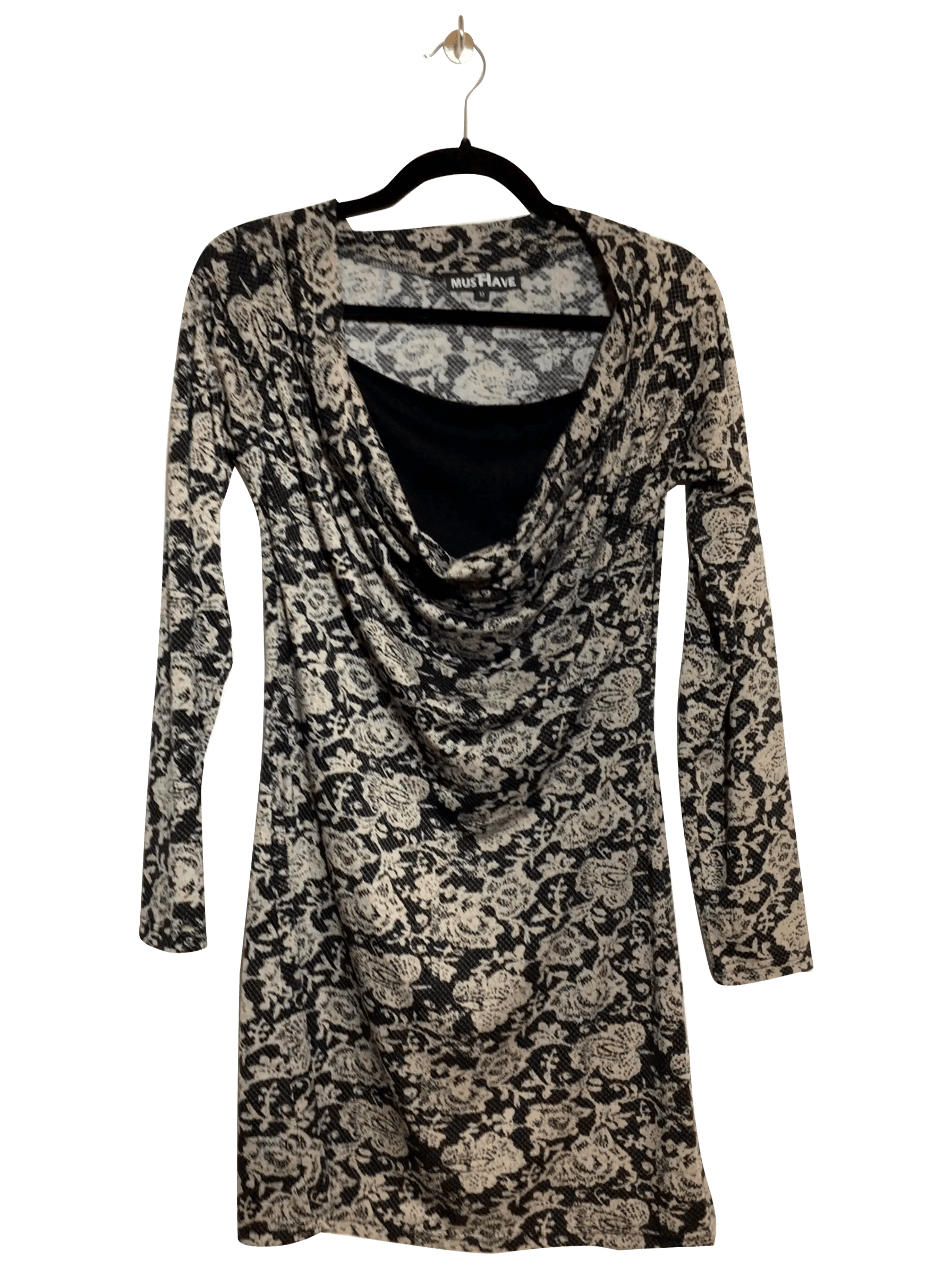 MUST HAVE Regular fit Midi Dress in Brown - M - Velora