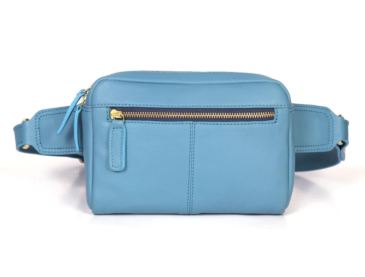 Manhattan - Leather Crossbody Fanny Bag - Velora Luxury Fashion