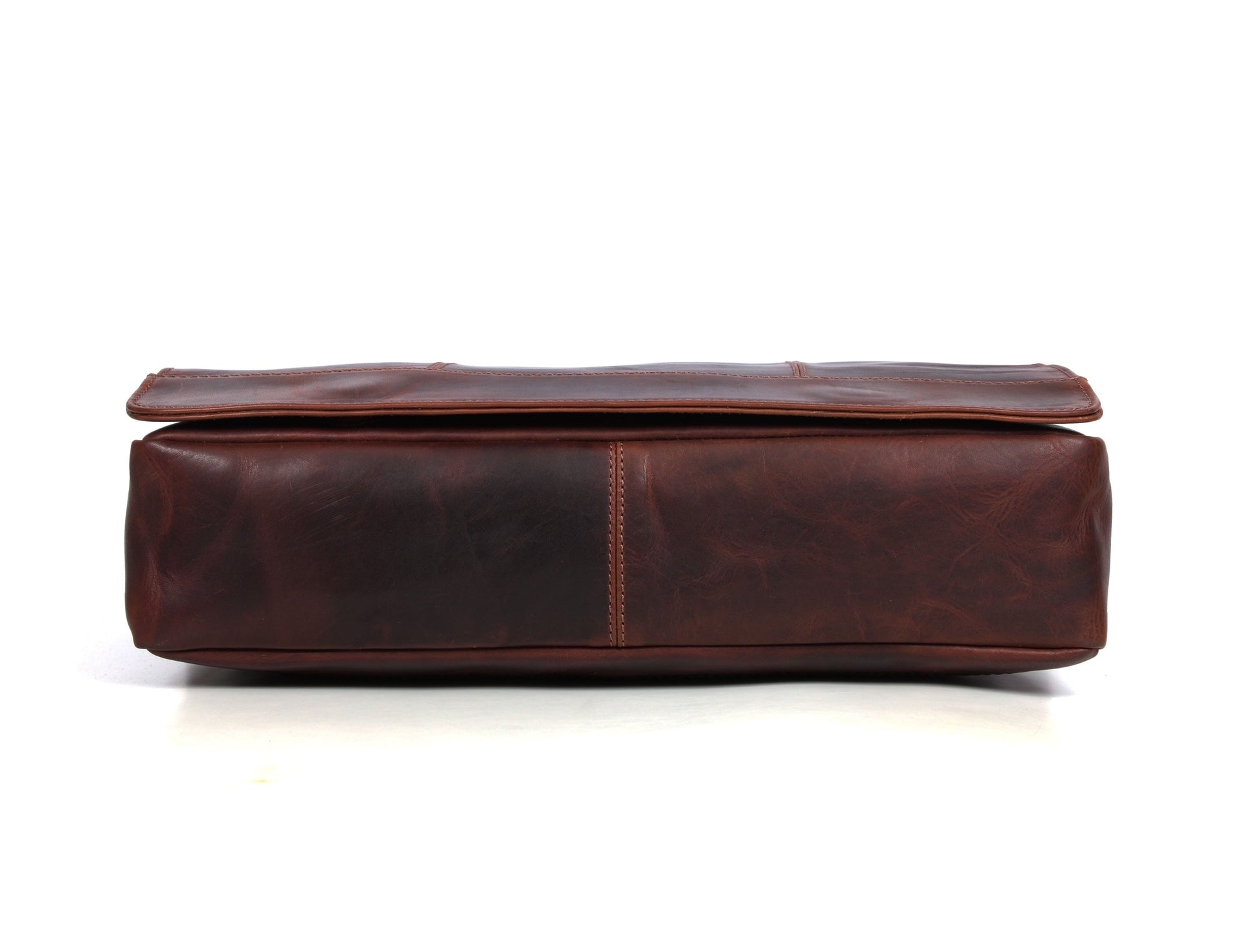 Manhattan - Leather Messenger bag - Velora Luxury Fashion