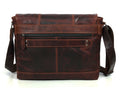 Manhattan - Leather Messenger bag - Velora Luxury Fashion