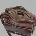 Manhattan Leather Satchel | Buffalo Leather Crossbody Bag for Men & Women - Velora Luxury Fashion