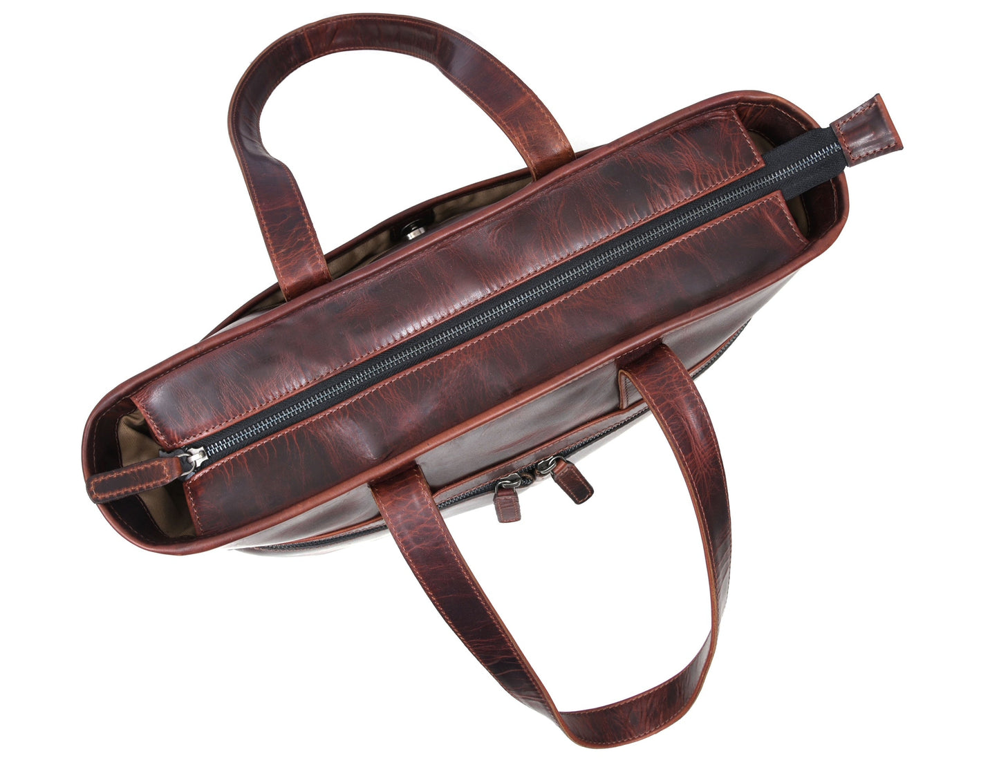 Manhattan - Leather Tote - Velora Luxury Fashion