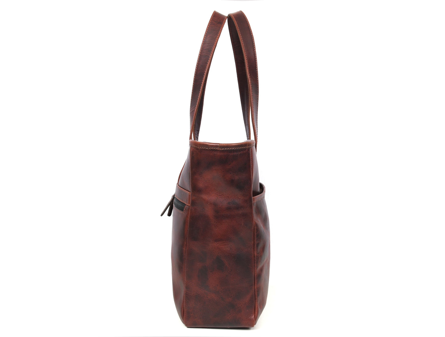 Manhattan - Leather Tote - Velora Luxury Fashion