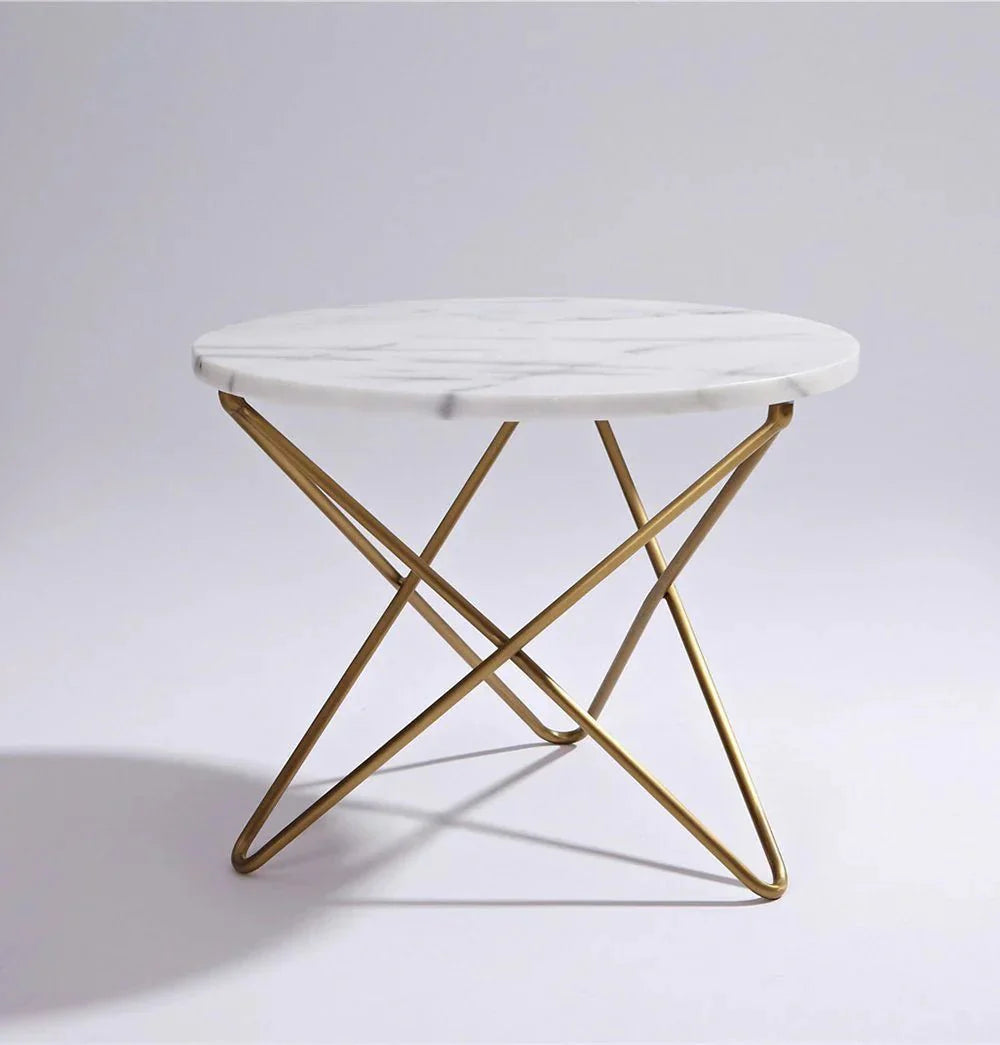Manon Marble Coffee/Side Table - Velora Luxury Fashion