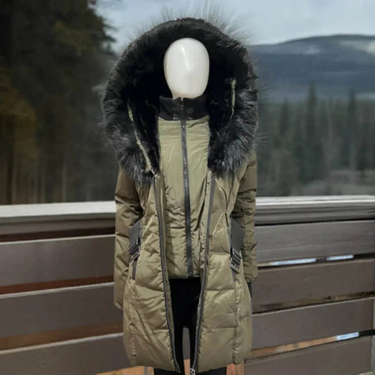 Manteau avec ceinture