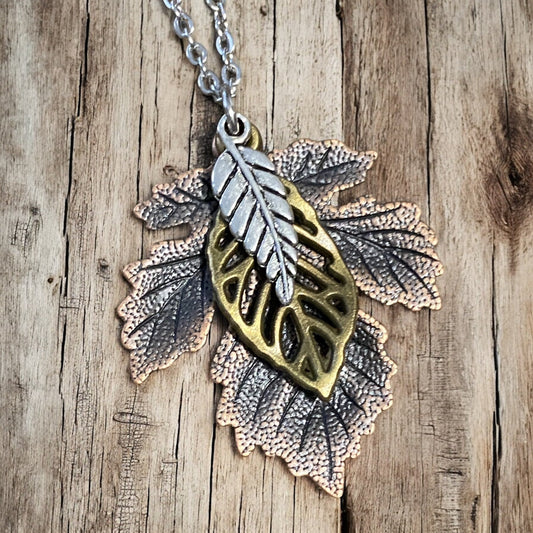 Maple Leaf Necklace - Velora Luxury Fashion