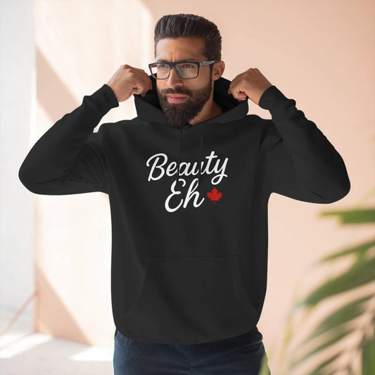 Maple Stick Fleece Hoodie – Canadian Beauty Eh Pullover - Velora Luxury Fashion