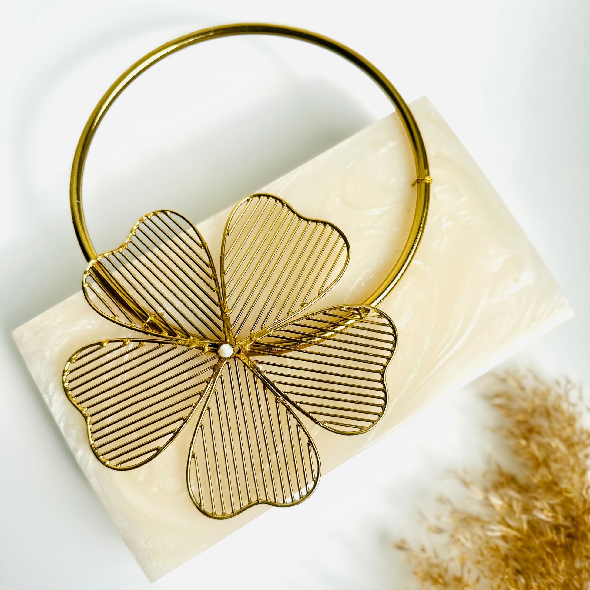 Marigold Clutch - Velora Luxury Fashion