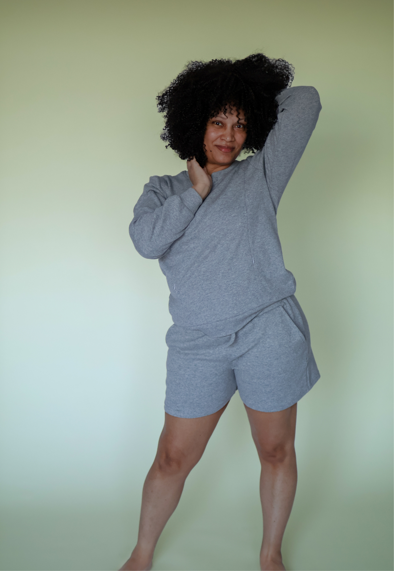 Maternity and Nursing Pajama Set - Velora Luxury Fashion