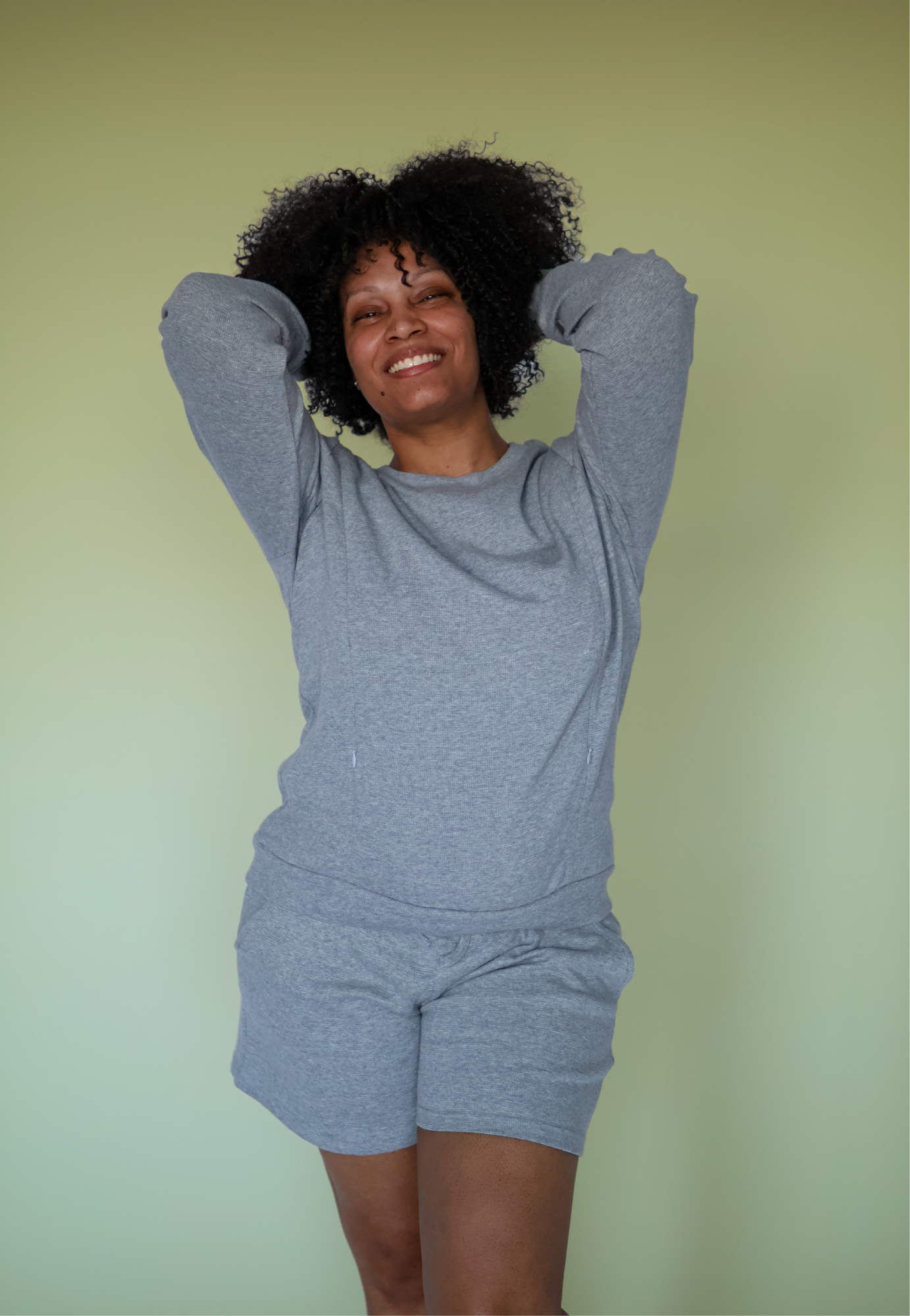 Maternity and Nursing Pajama Set - Velora Luxury Fashion