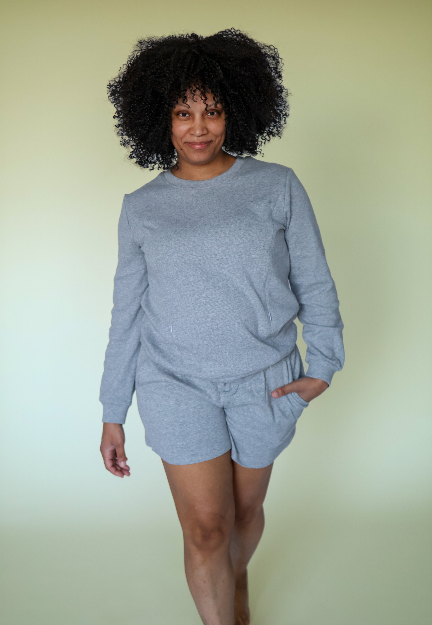Maternity and Nursing Pajama Set - Velora Luxury Fashion