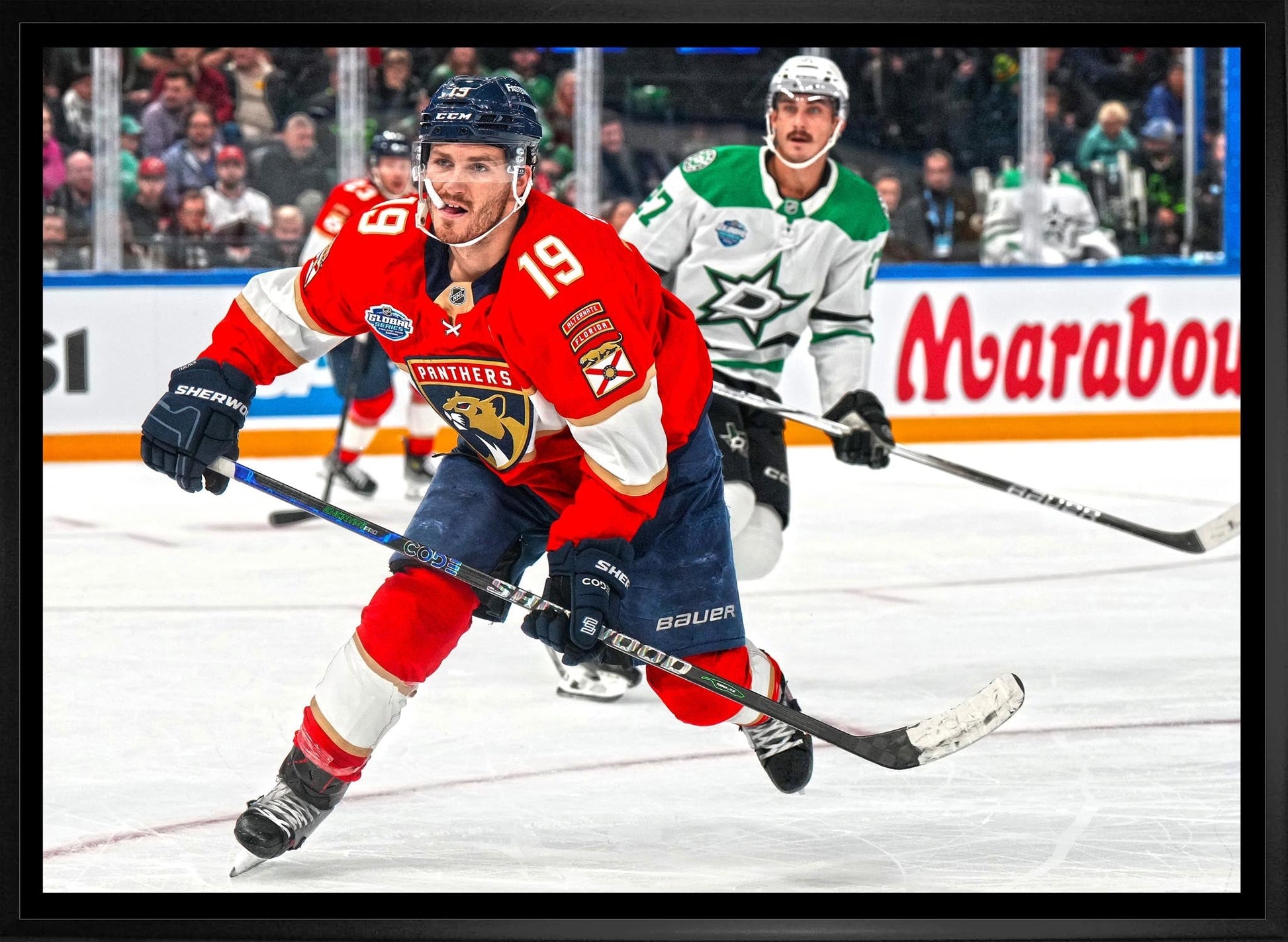 Matthew Tkachuk 20x29 Framed Canvas Florida Panthers - Velora Luxury Fashion
