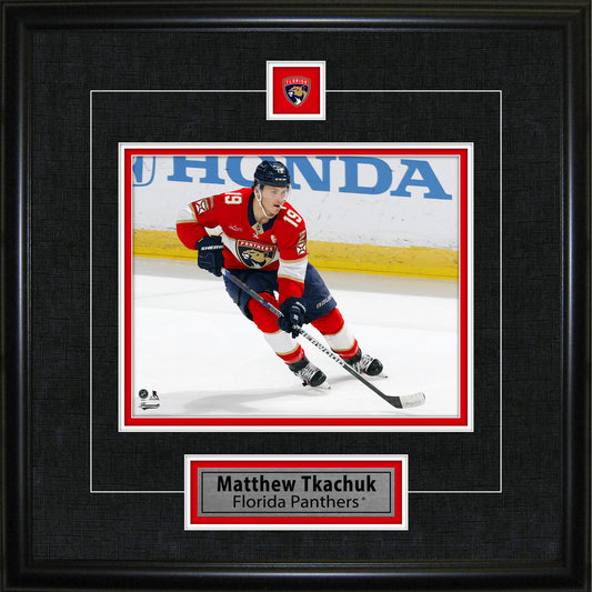Matthew Tkachuk Framed Pin & Plate Florida Panthers - Velora Luxury Fashion