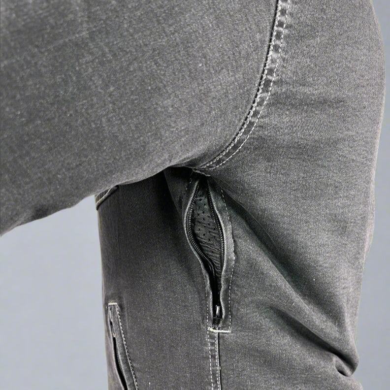 Men’s Armored Denim Shirt with Removable Hoodie - Velora Luxury Fashion