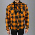 Men’s Armored Shirt with Removable Hoodie - Velora Luxury Fashion