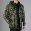 Men’s Armored Shirt with Removable Hoodie - Velora Luxury Fashion