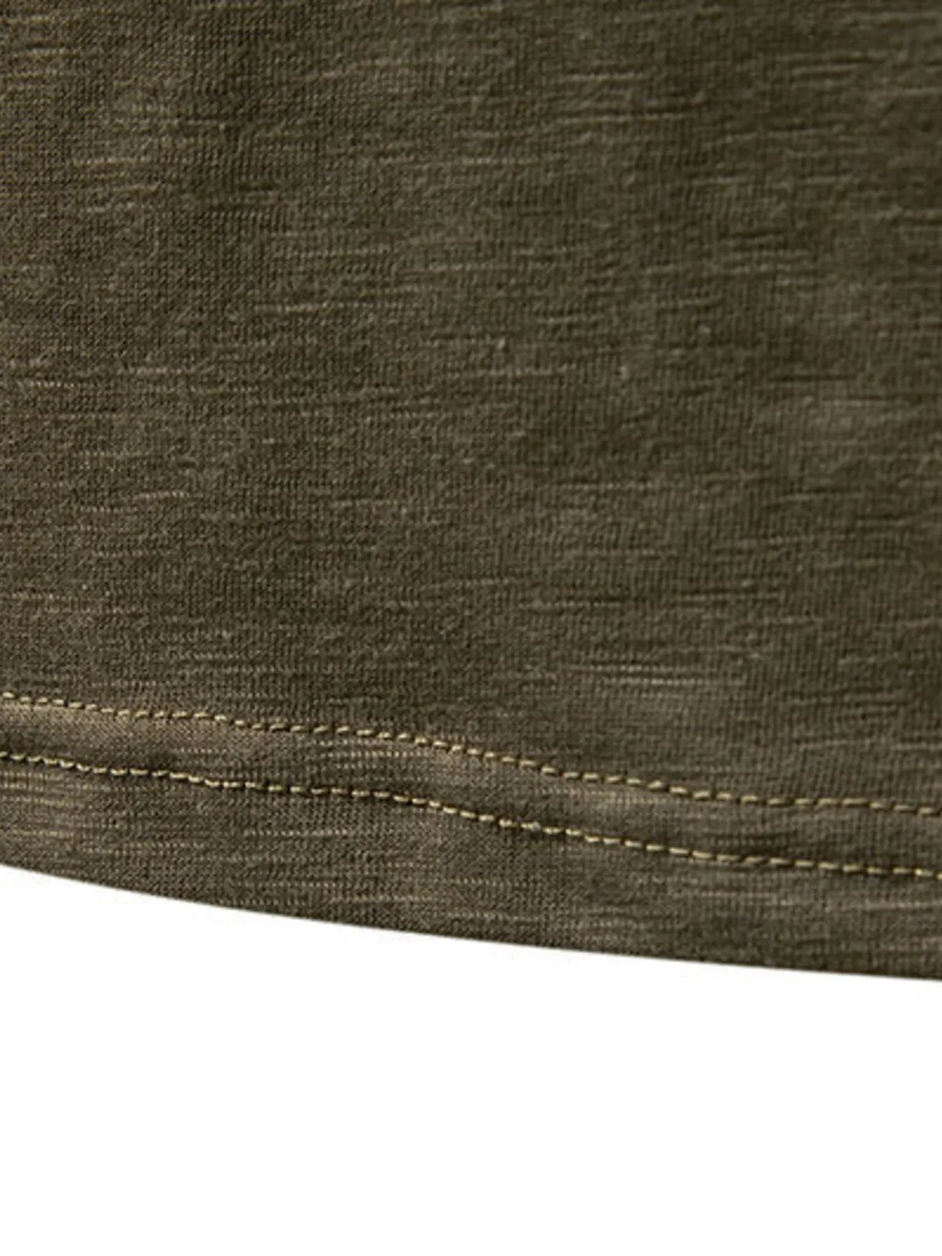 Men's Button Detail Long Sleeve T-Shirt - Velora Luxury Fashion