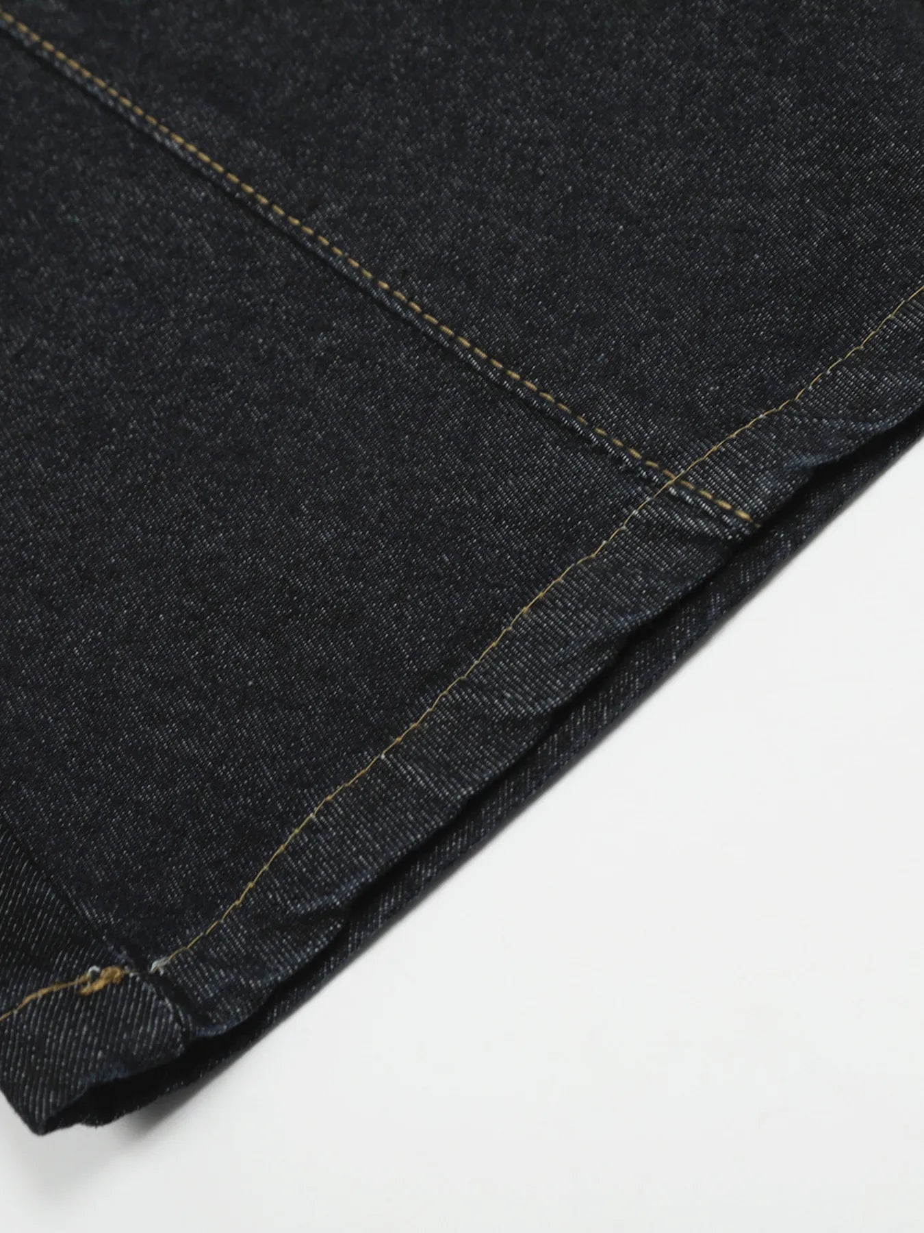 Men's Button Fly High Waist Curved Jeans - Velora