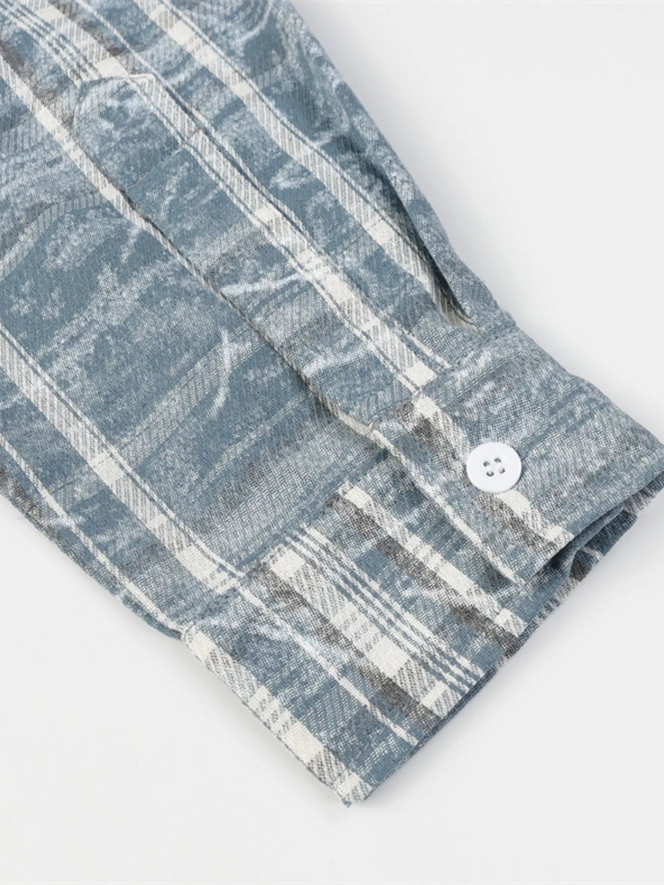 Men's Button Up Long Sleeve Shirt - Velora Luxury Fashion