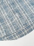 Men's Button Up Long Sleeve Shirt - Velora Luxury Fashion