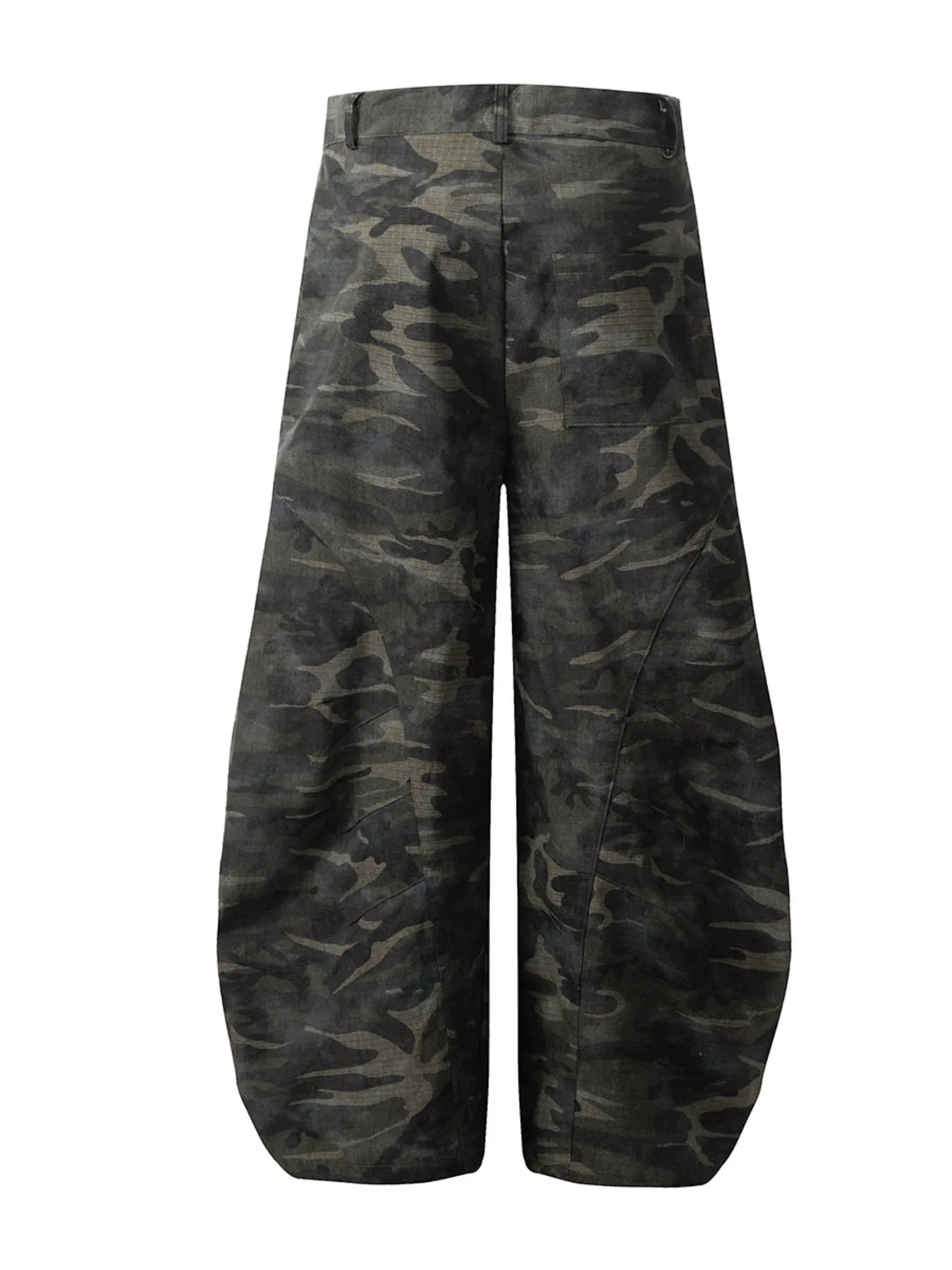 Men's Camouflage Curved Cargo Pants - Velora