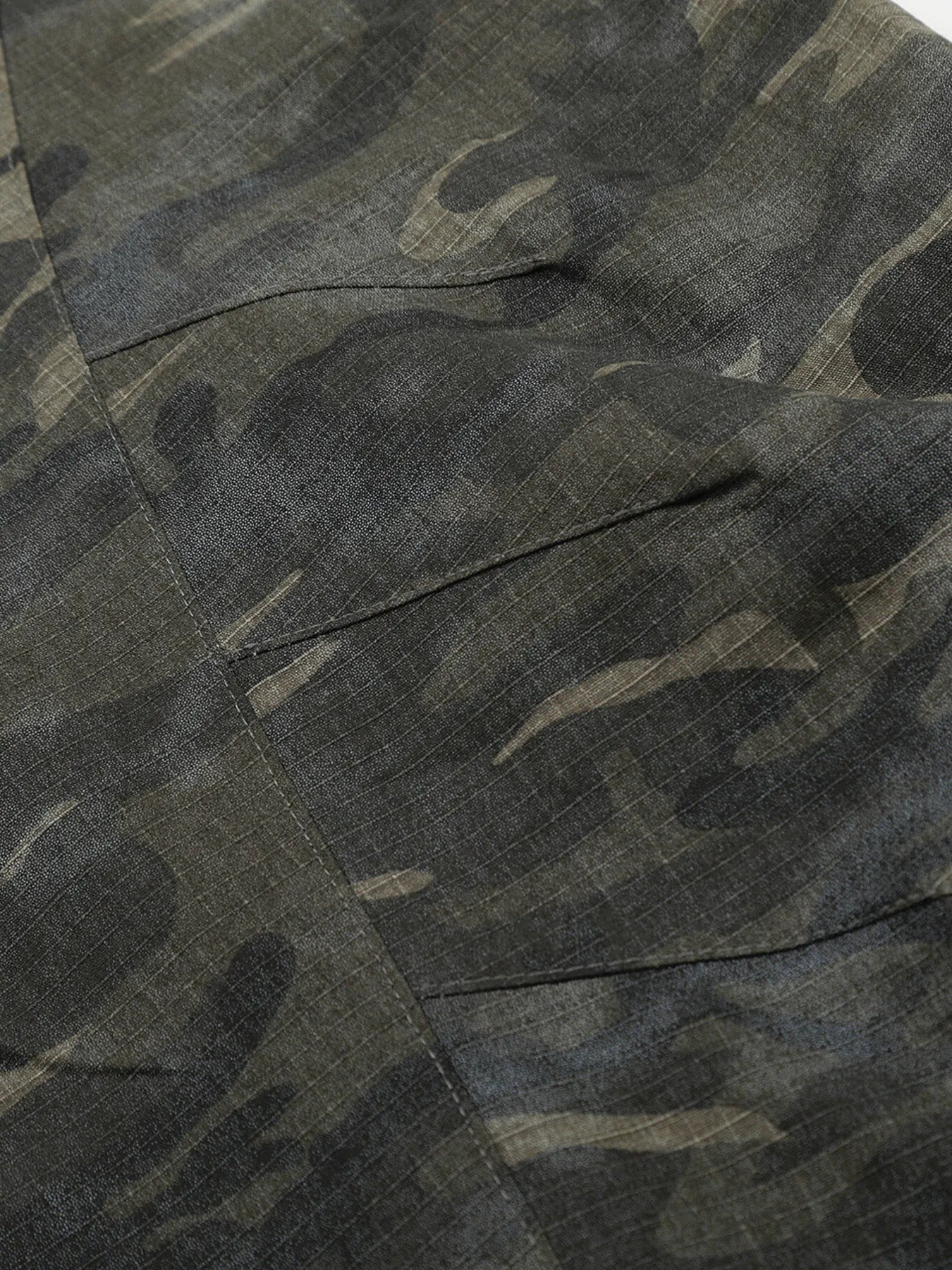 Men's Camouflage Curved Cargo Pants - Velora