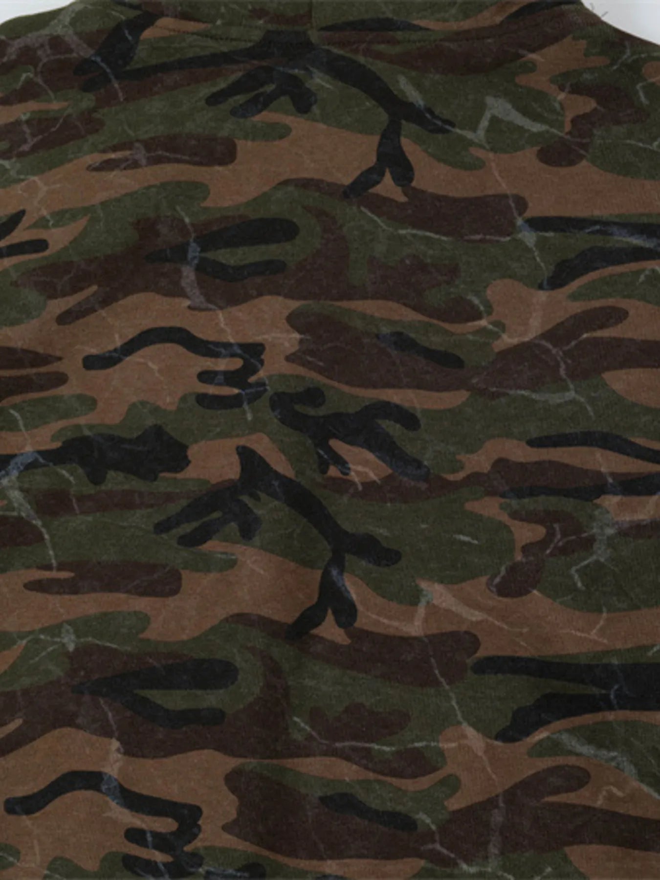 Men's Camouflage Print Zip-Up Hoodie - Velora Luxury Fashion