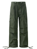 Men's Cargo Pants with Drawstring Hem - Velora Luxury Fashion