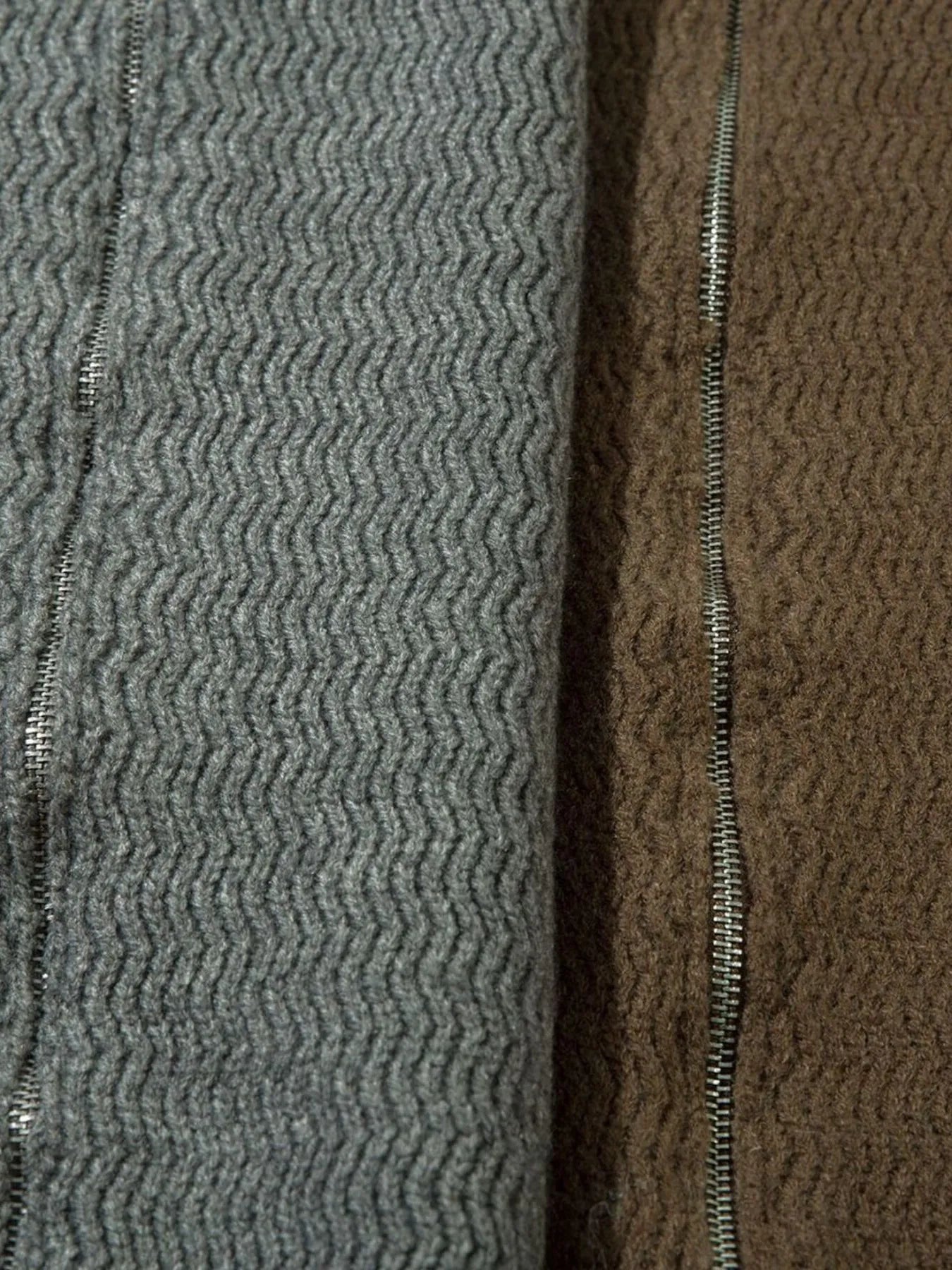 Men's Casual Hooded Zip-Up Knit Cardigan - Velora