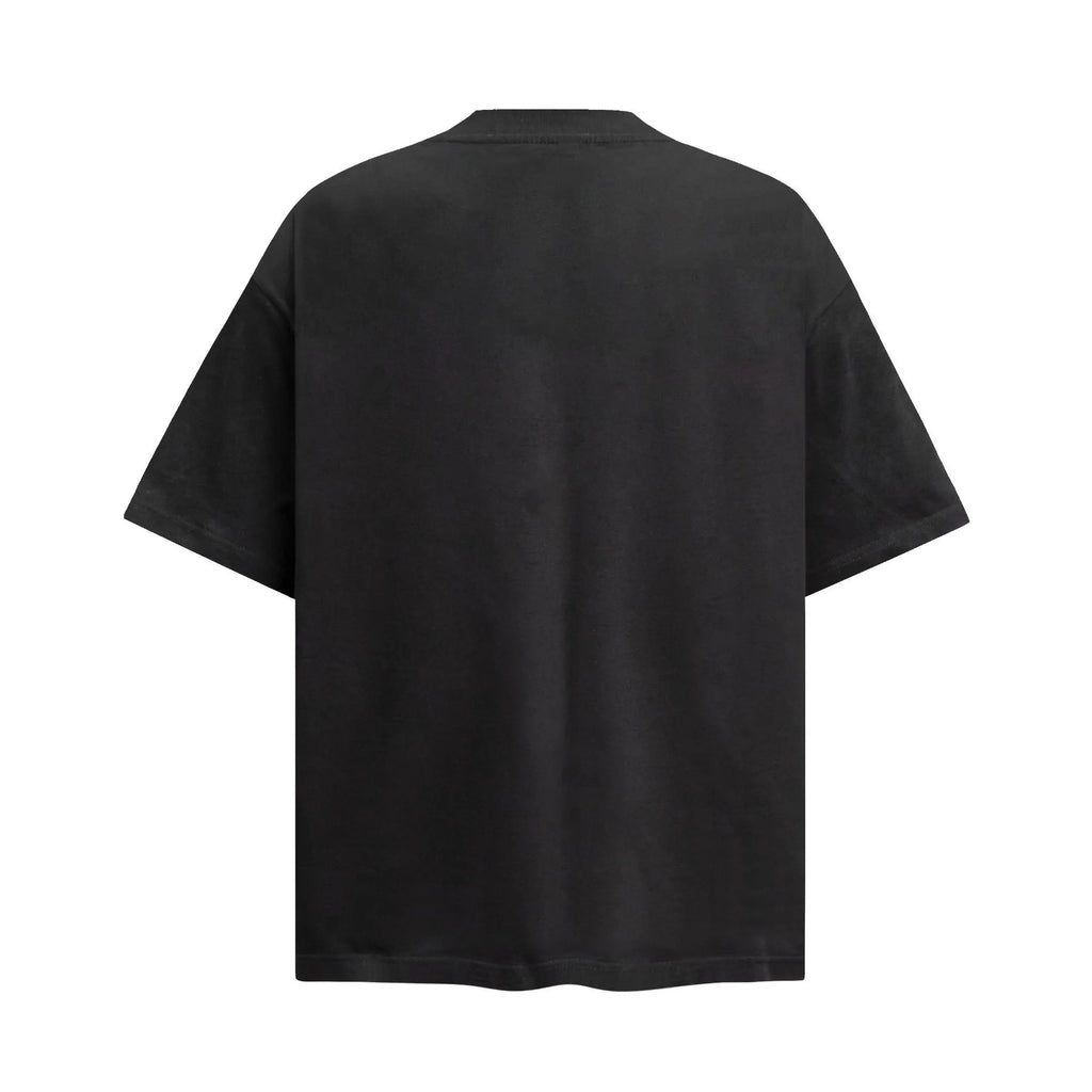 Men's Cat Graphic Short Sleeve Oversized T-Shirt - Velora Luxury Fashion