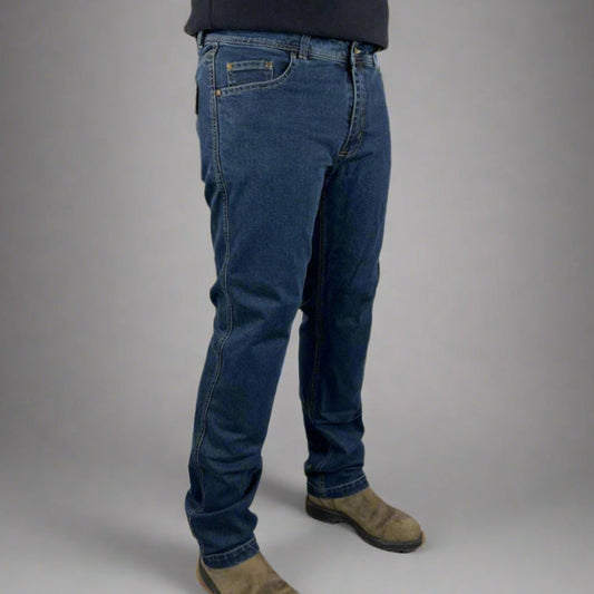 Men's Classic Armored Jeans - Velora Luxury Fashion