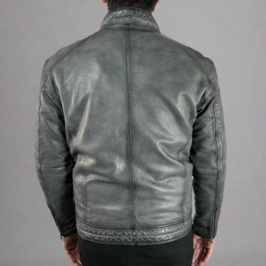 Men's Classic Sheep Leather Jacket - Velora Luxury Fashion