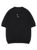 Men's Classic Short Sleeve Knit T-Shirt - Velora Luxury Fashion