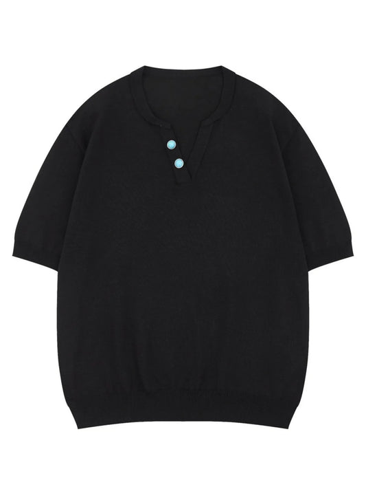 Men's Classic Short Sleeve Knit T-Shirt - Velora