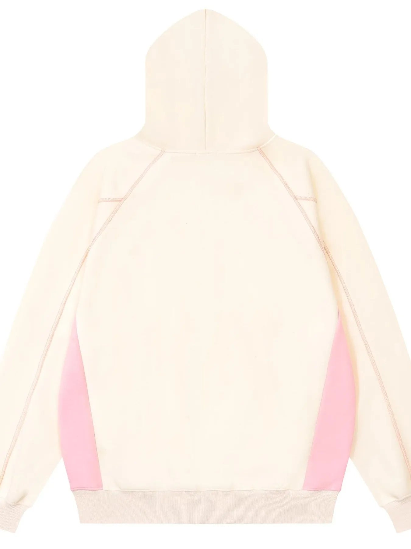 Men's Color Block Letter Graphic Hoodie - Velora