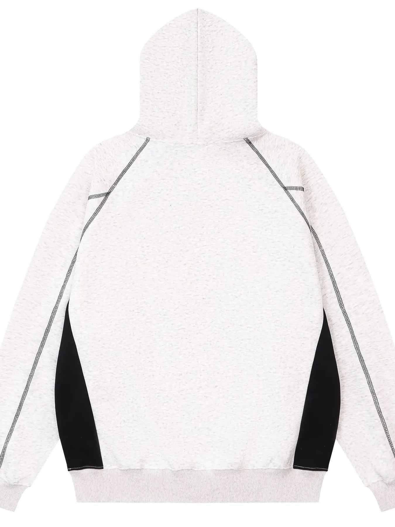 Men's Color Block Letter Graphic Hoodie - Velora