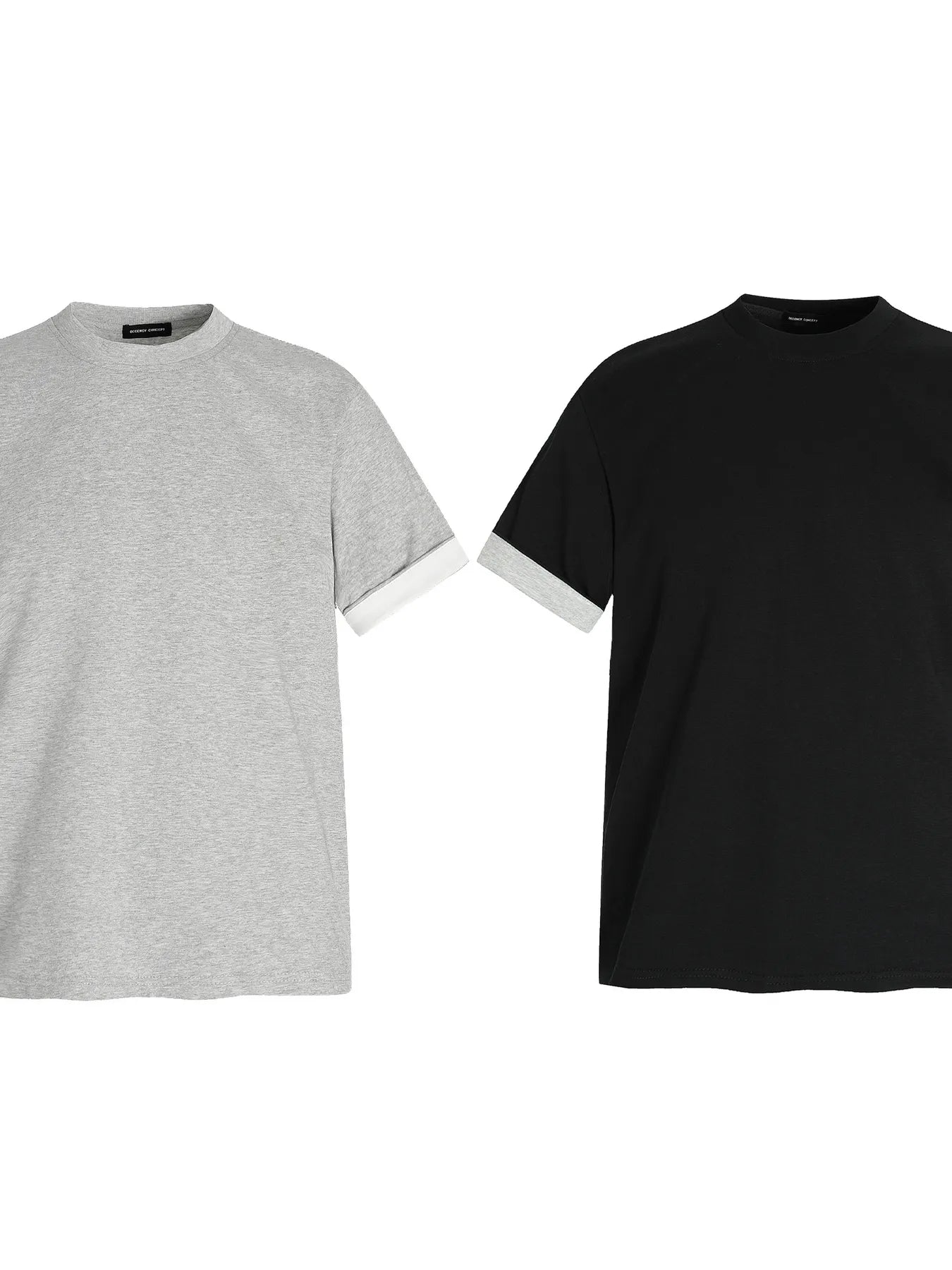 Men's Contrast Short Sleeve T-Shirt - Velora