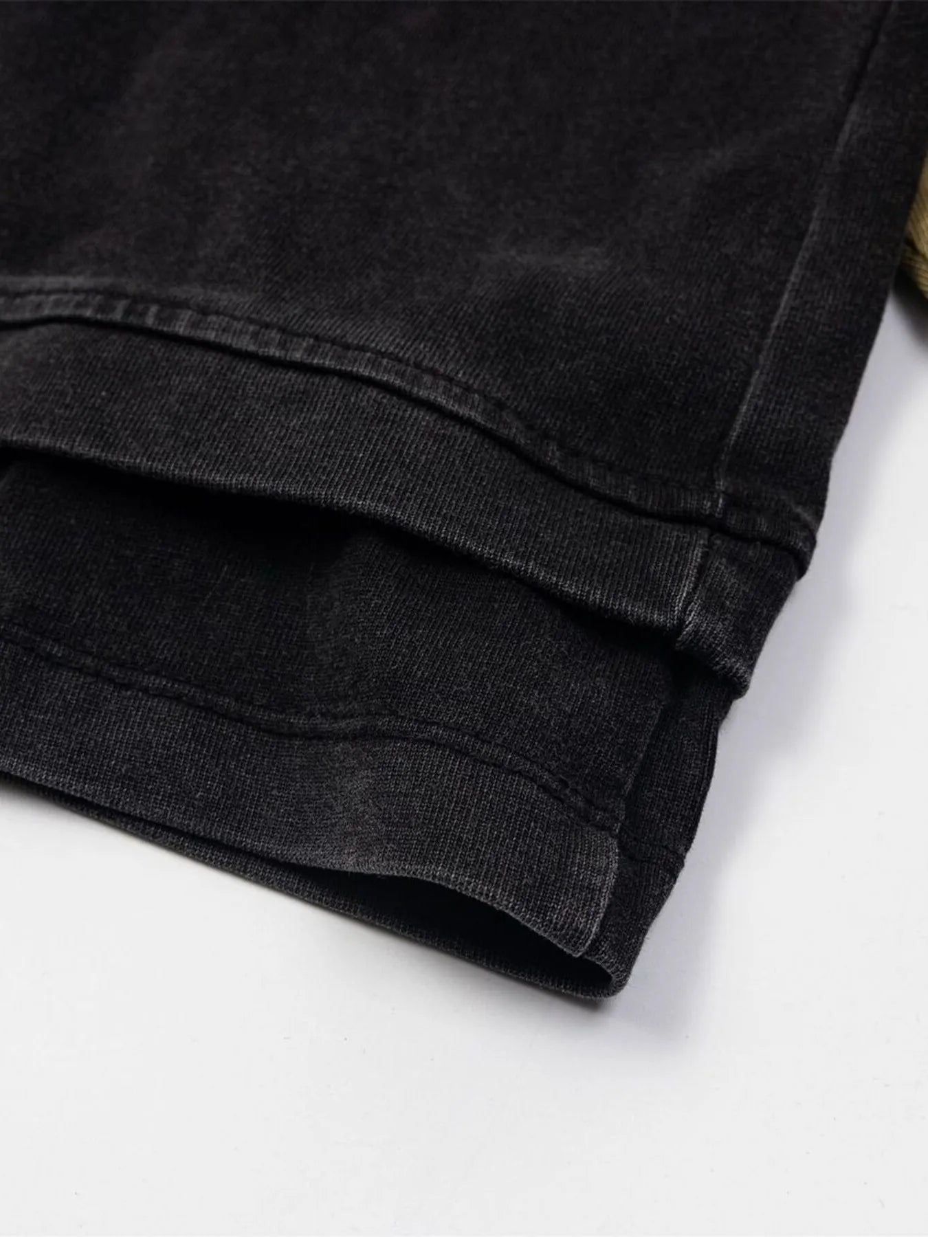 Men's Contrast Sleeve Round Neck Sweatshirt - Velora