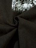 Men's Cross Button Up Oversized Denim Shirt - Velora Luxury Fashion