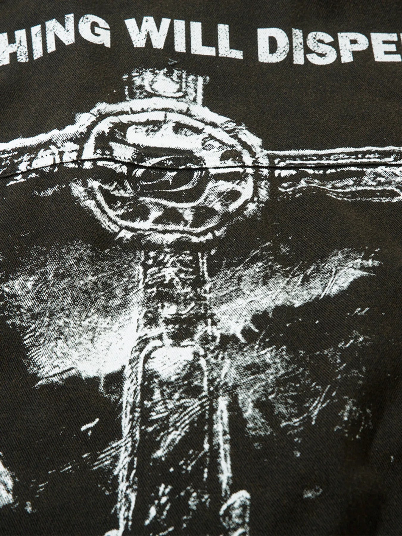 Men's Cross Button Up Oversized Denim Shirt - Velora Luxury Fashion