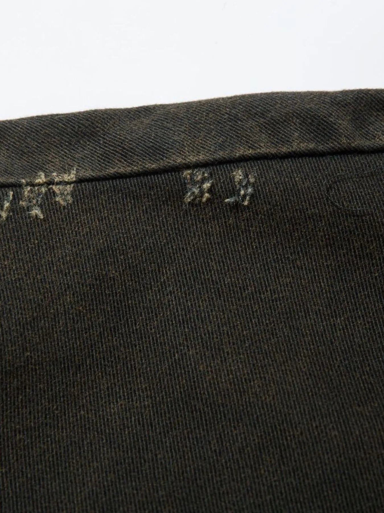 Men's Cross Button Up Oversized Denim Shirt - Velora Luxury Fashion