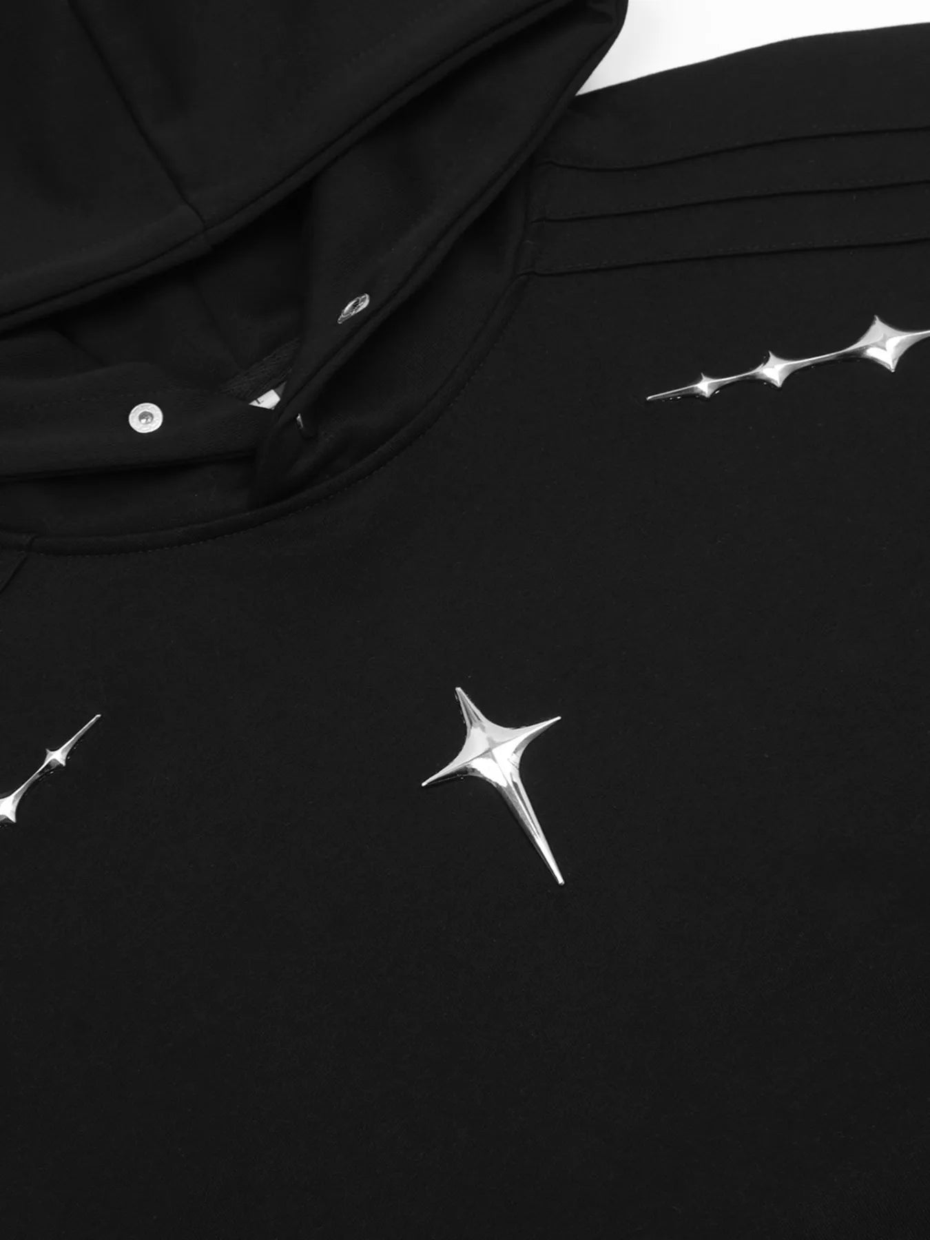 Men's Cross Star Kangaroo Pocket Hoodie - Velora