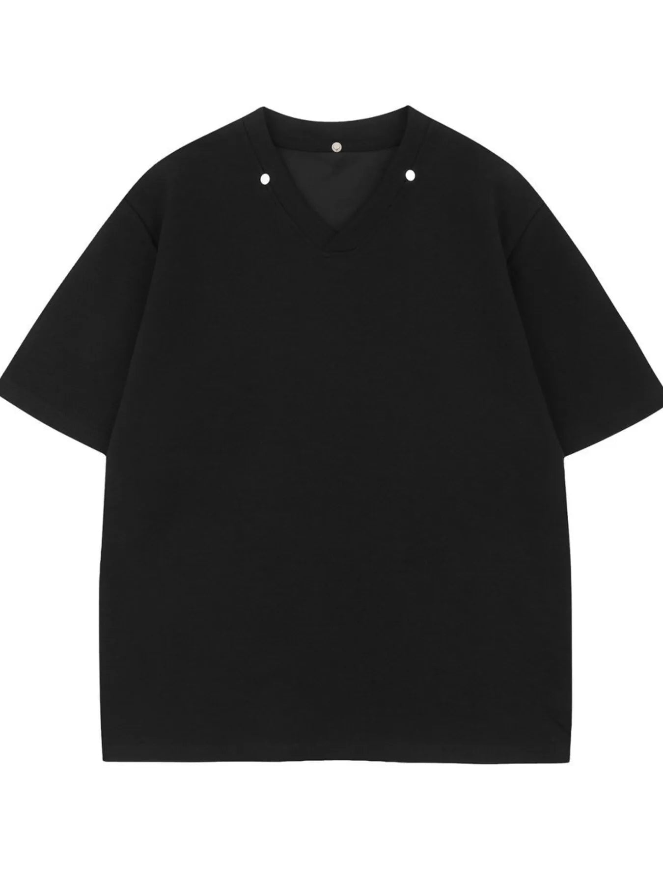 Men's Detachable Collar Short Sleeve Top - Velora