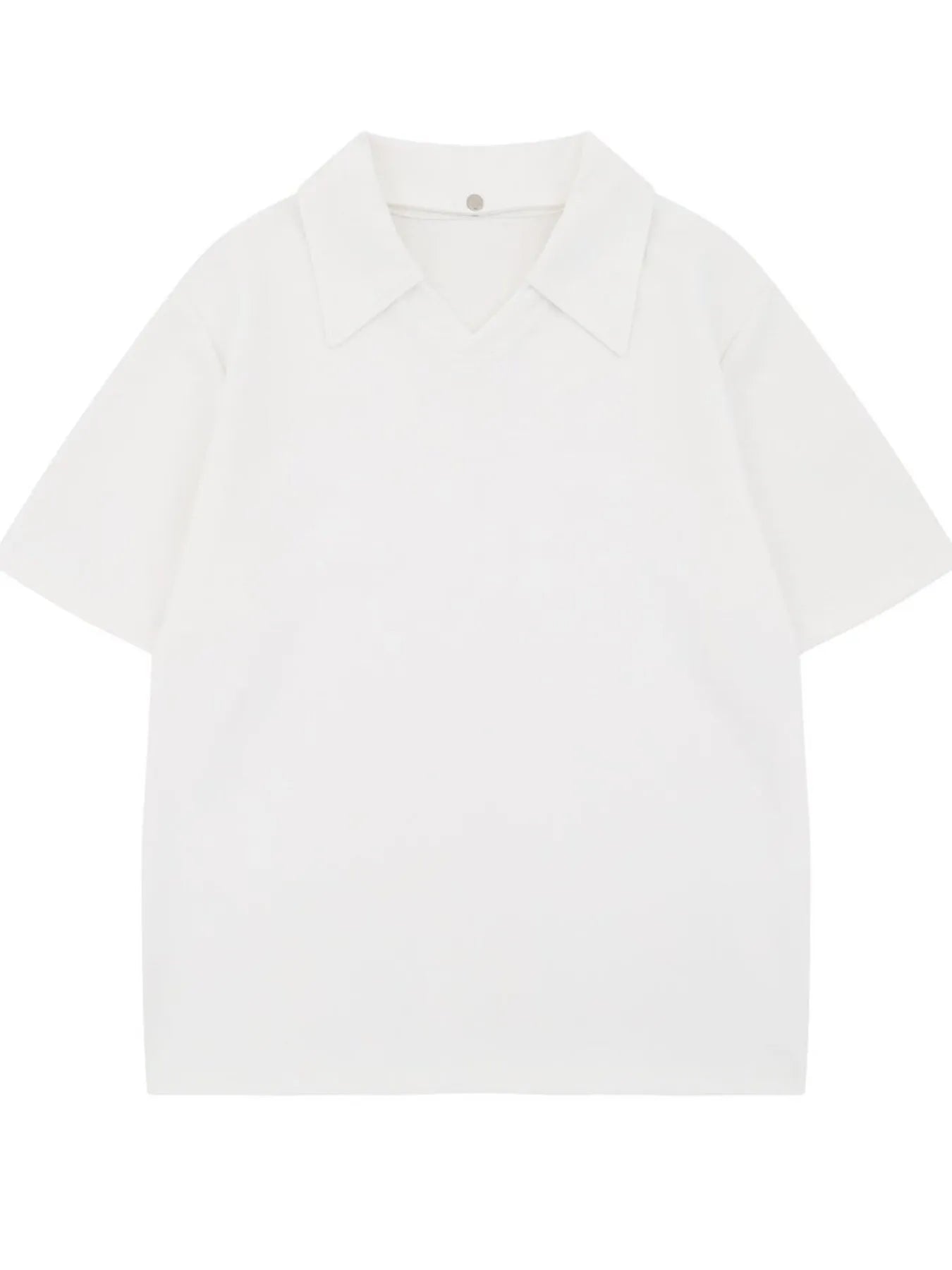 Men's Detachable Collar Short Sleeve Top - Velora