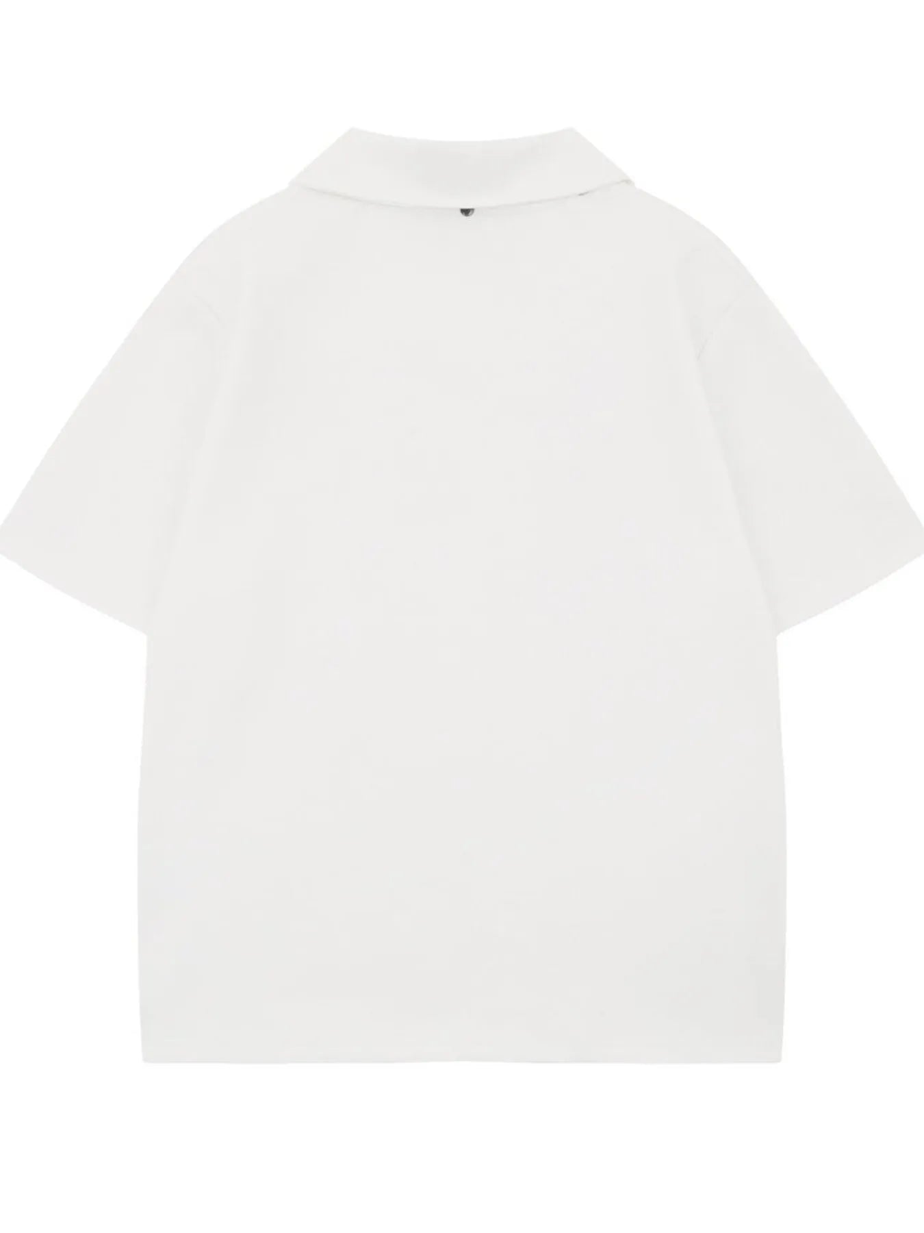 Men's Detachable Collar Short Sleeve Top - Velora