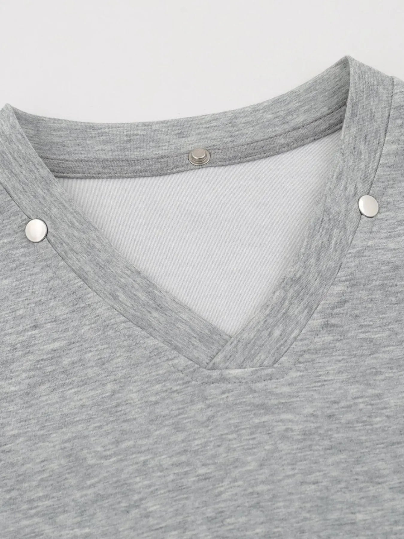 Men's Detachable Collar Short Sleeve Top - Velora