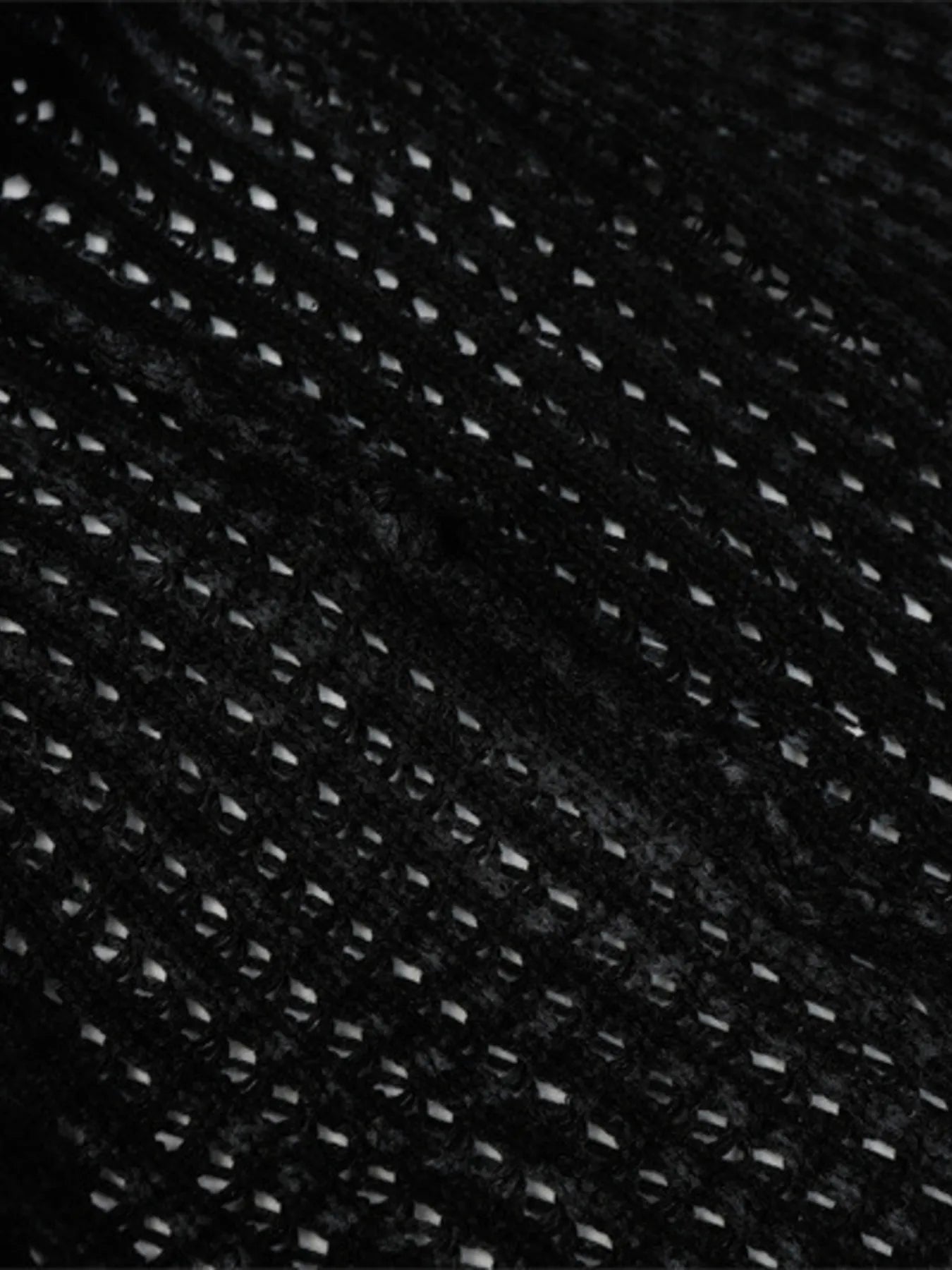 Men's Distressed Knit Vest with Frayed Edges - Velora Luxury Fashion