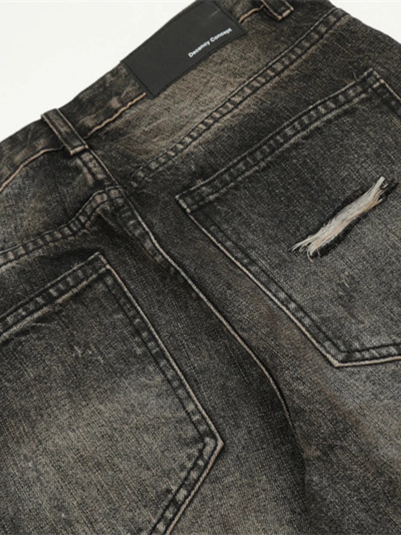 Men's Distressed Loose Fit Jeans - Velora Luxury Fashion
