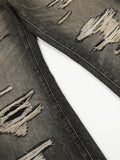 Men's Distressed Loose Fit Jeans - Velora Luxury Fashion
